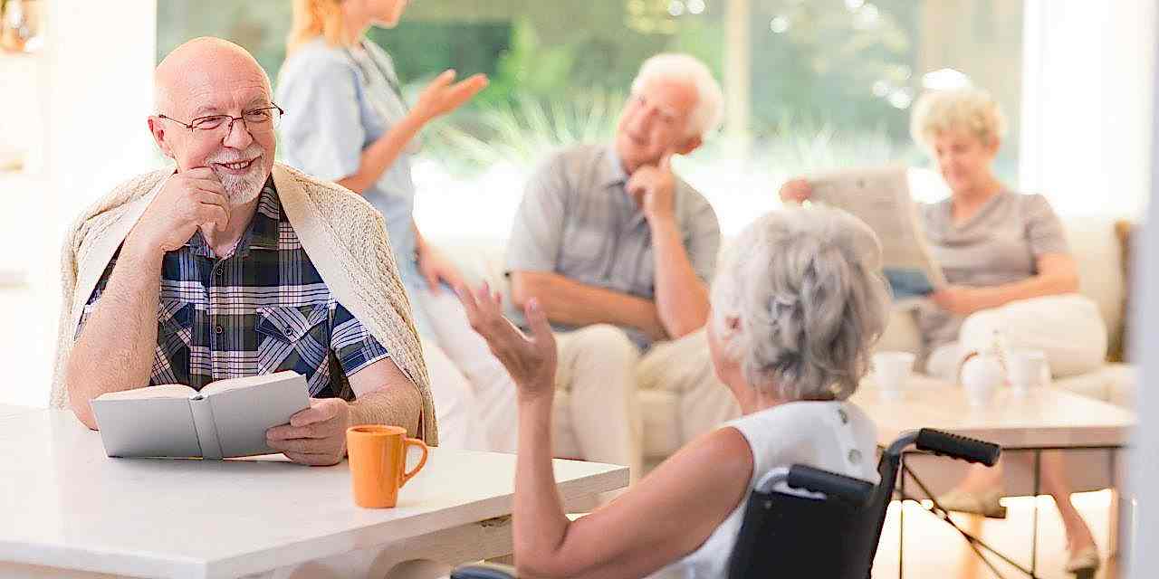 современный дом престарелых